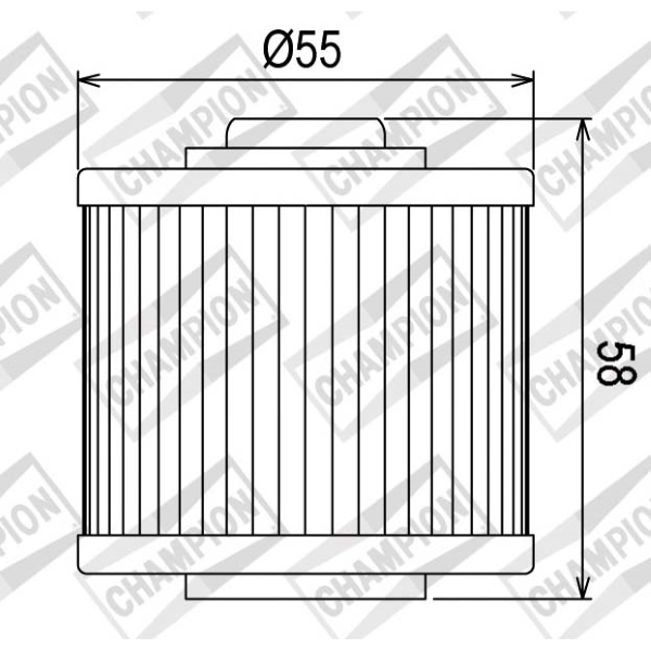 Φίλτρο λαδιού Champion COF045 Yamaha XT 500/550/600/660, TDM 850/900